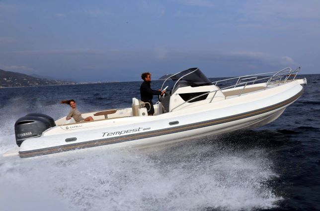 Start2Boat lesboot rib Capelli tempest 900wa